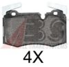 A.B.S. 37779 OE Brake Pad Set, disc brake
